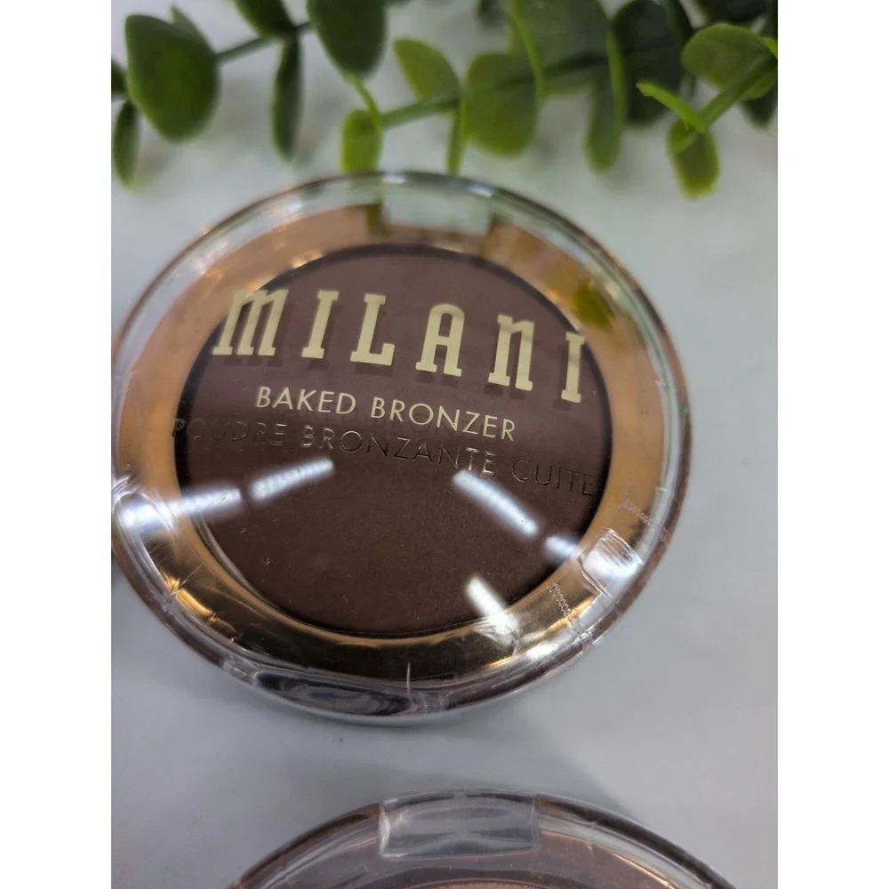SEALED LOT4🥰Milani Baked Highlighter Bronzer Blush Rose Dolce Perla Pink Copper